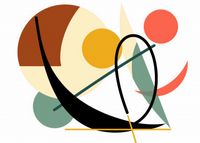 Plakat 70x50cm Ruch Sztuki