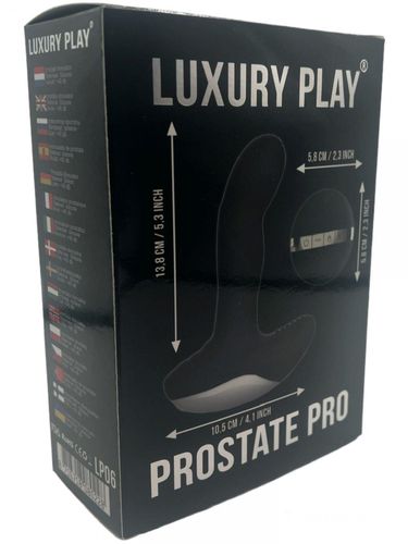 luxury play prostate stimulator - silicone usb massager - 7 function na Arena.pl