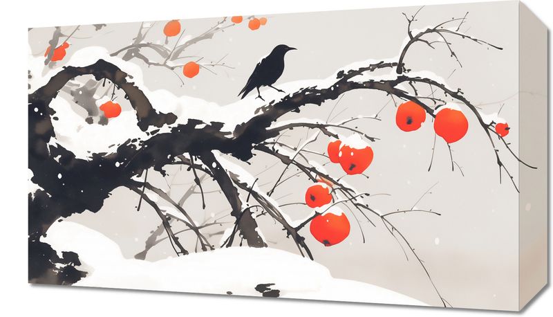 Obraz 50x30cm Wschodnia Akwarela zdjęcie 1