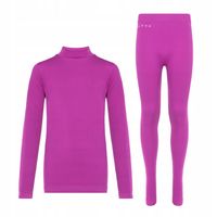 Komplet bielizny termoaktywnej damskiej KADVA Glacier W Set fuksja L-XL