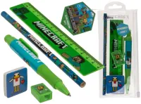 Zestaw Przyborów Szkolnych - MINECRAFT w Twoim Piórniku