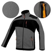 POLAR MĘSKI roboczy Bluza Męska Rozpinana Polarowa ocieplana Oxford r. XL