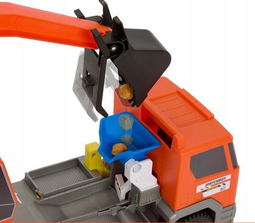 Matchbox Ciężarówka Koparka Duży pojazd z funkcją HPD64 na Arena.pl