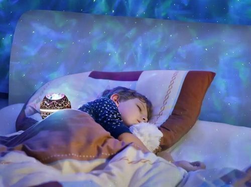 PROJEKTOR GWIAZD LAMPKA NOCNA RZUTNIK LED JAJO DINOZAURA DLA DZIECI PREZENT na Arena.pl