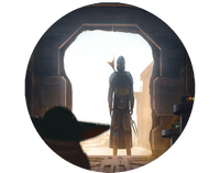 Opłatek na tort Baby Yoda