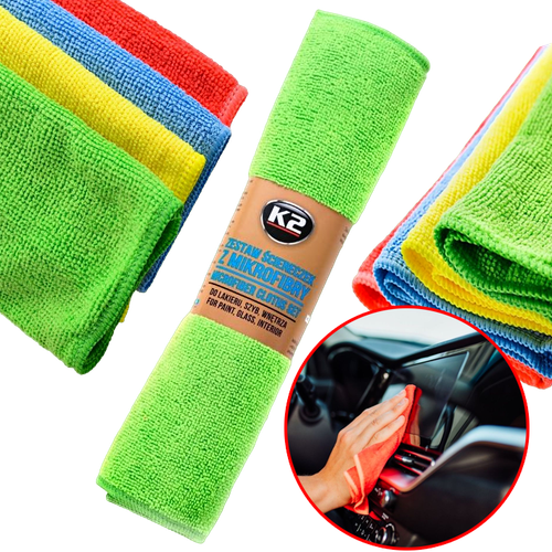 K2 Zestaw Do Usuwania Rys Zarysowań Lakieru Pasta Ultra Cut 4x Mikrofibra na Arena.pl