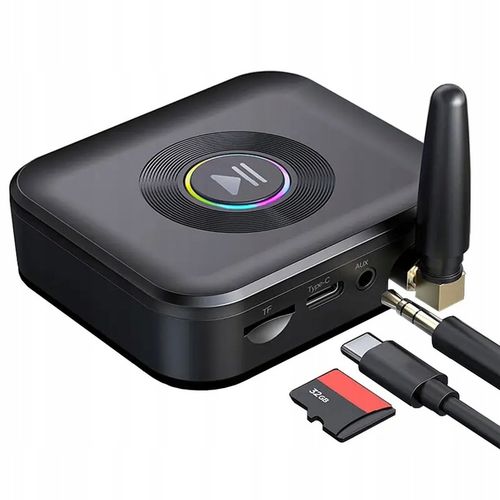 ODBIORNIK DŹWIĘKU BLUETOOTH ADAPTER AUX MINI-JACK na Arena.pl