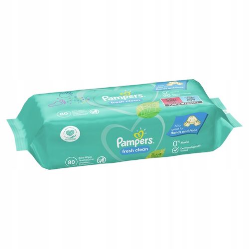 Chusteczki nawilżane Pampers Fresh Clean 15 x 80 szt. na Arena.pl