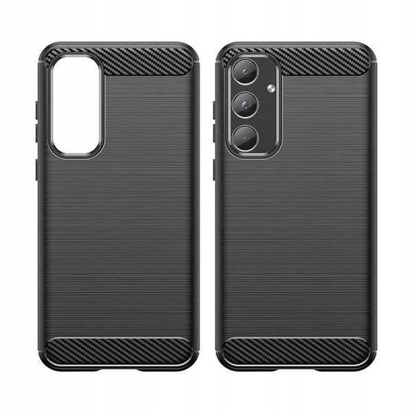 Spacecase Carbon Galaxy A55 5G Black zdjęcie 2