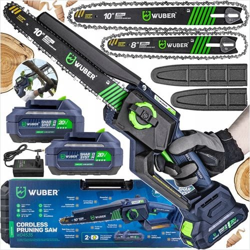 MINI PILARKA PIŁA ŁAŃCUCHOWA AKUMULATOROWA DO GAŁĘZI 2xAKU na Arena.pl