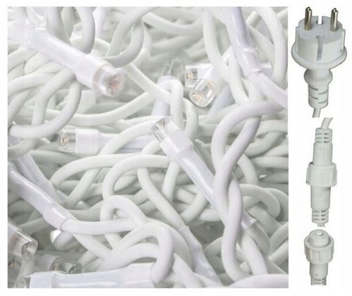 SOPLE KURTYNA 500 LED LAMPKI OZDOBNE MULTIKOLOR + FLASH ISKRA SOPLE 23m na Arena.pl