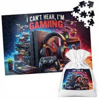 PUZZLE TRADYCYJNE - GAMER GAMEPAD GAMBLING GRY - 252EL