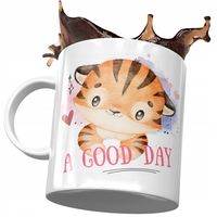 Kubek Z Tygryskiem Tygrysem Słodki Na Prezent Z Nadrukiem Ze Zdjęciem