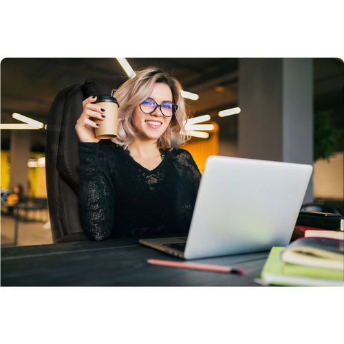 Fotel biurowy Sofotel Batory - czarny - 240800 na Arena.pl