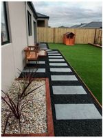 DUŻE GRUBE 2 cm szare PŁYTY TARASOWE CHODNIKOWE 120x60 jak BETON