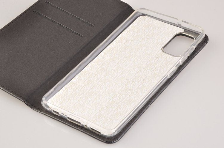 Etui Shining Book do Samsung Galaxy A41 czarny zdjęcie 4