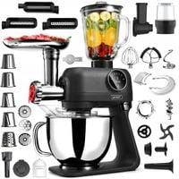 Robot kuchenny Planetarny Yoer Wielofunkcyjny 2200W misa 5,5L +43 ELEMENTY