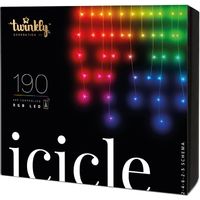 Inteligentne lampki ozdobne Twinkly Icicle 190 LED RGB 5x0,7 m