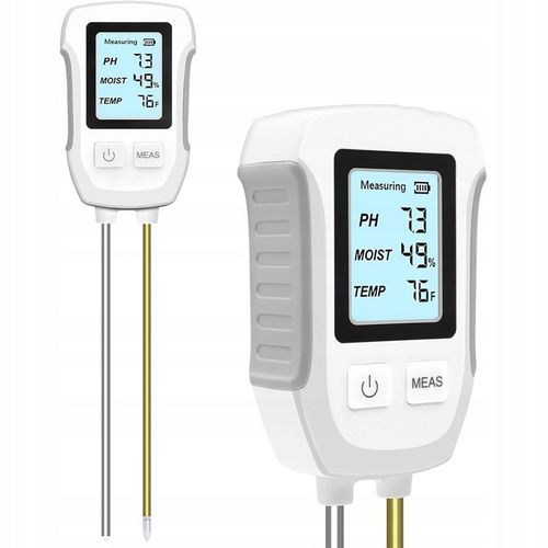 Miernik pH gleby 3w1 tester wilgotności ziemi i podłoża dokładny na Arena.pl