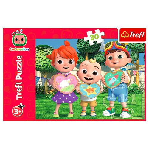 Puzzle 30 Elementów Cocomelon Bawmy Się Razem na Arena.pl