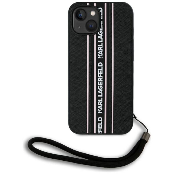 Etui Karl Lagerfeld do iPhone 15, Czarny zdjęcie 1