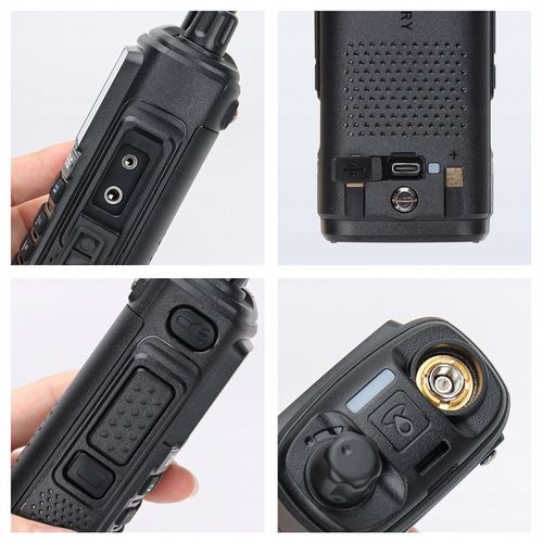 Krótkofalówka Radiotelefon Baofeng UV-17E Walkie Talkie PMR VHF UHF USB-C na Arena.pl