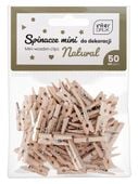 NATURALNE SPINACZE DO DEKORACJI MINI 50SZT INTERDRUK