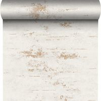 TAPETA MUR BETON ZE ZŁOTEM WINYLOWA NA FLIZELINIE