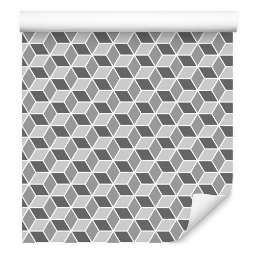 Tapeta Do Sypialni Optyczny Wzór GEOMETRYCZNY 3D na Arena.pl