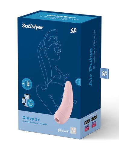 wibrator   curvy 2+ air pulse stimulator + vibration na Arena.pl