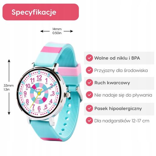 Kiddus Time Teacher Pink & Turquoise na Arena.pl