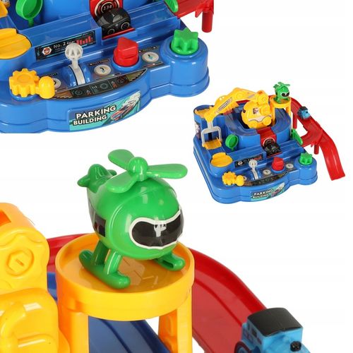 MEGA INTERAKTYWNY TOR PRZESZKÓD WYŚCIGOWY 2 GRACZY POJAZDY + HELIKOPTERY na Arena.pl