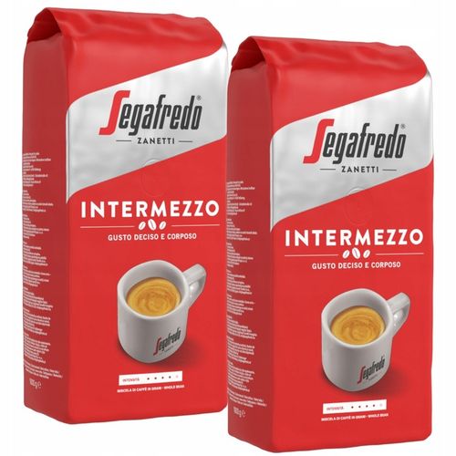 Kawa ziarnista Segafredo Intermezzo 2 x 1kg na Arena.pl