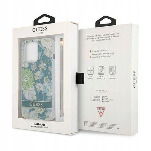 Etui do iPhone 13 Pro Guess Flower Strap Case na Arena.pl