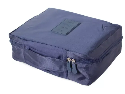 Kosmetyczka podróżna organizer turystyczny granat na Arena.pl