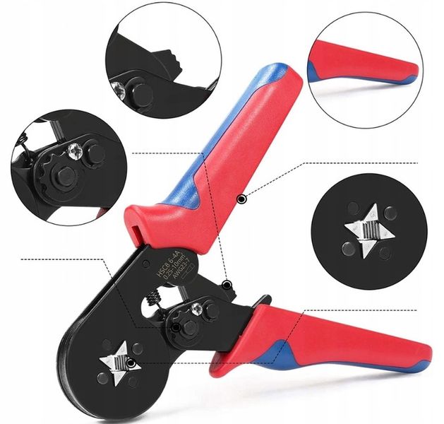 Zaciskarka do konektorów końcówek + 1200 tulejek zdjęcie 3