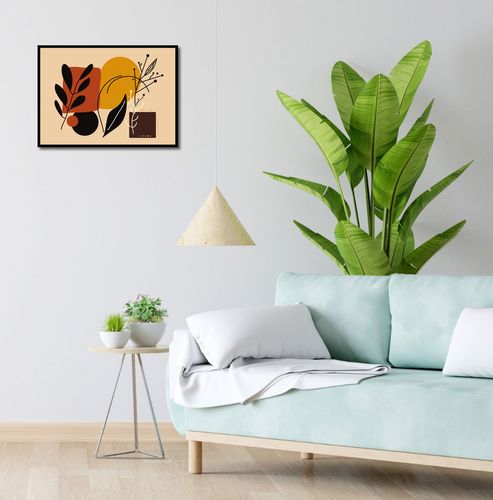 Plakat 55x40cm Ciepłe Kontury na Arena.pl