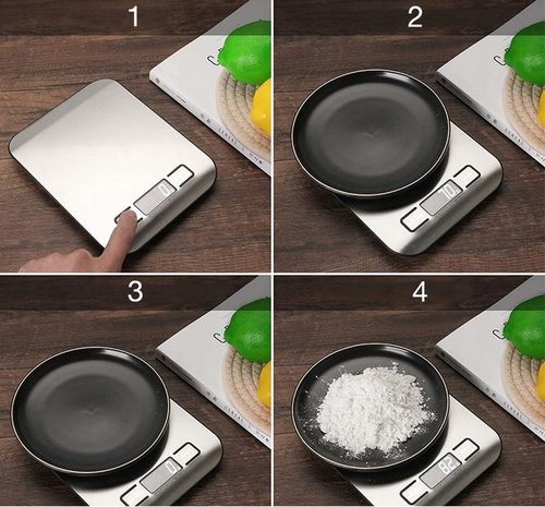 WAGA KUCHENNA elektroniczna precyzyjna WAGA wyświetlacz LCD 5000g SREBRNA na Arena.pl