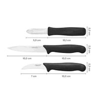 Zestaw 3 narzędzi do obierania Essential 1065600