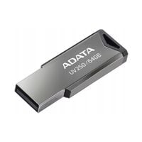 Pendrive ADATA UV250 AUV250-64G-RBK 64 GB USB 2.0 kolor srebrny