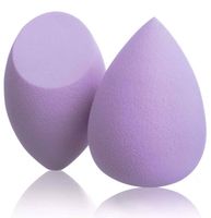 miękkie gąbki do makijażu do podkładu różu 2 szt