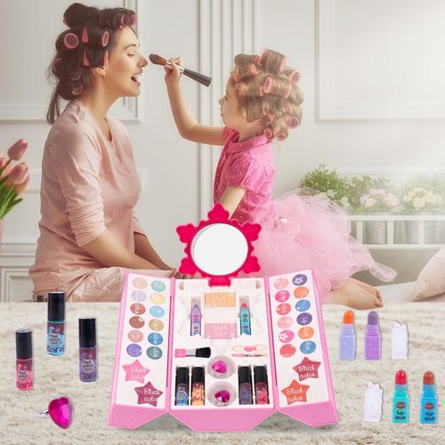 ZESTAW DO MALOWANIA MAKIJAŻU KUFEREK MAKE UP KOSMETYKI DLA DZIECI na Arena.pl