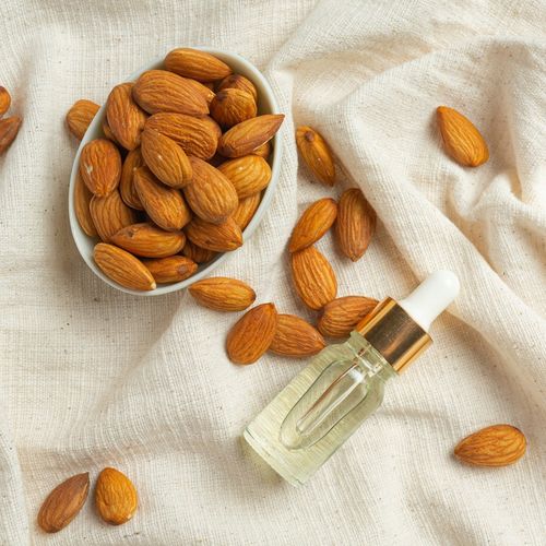 Olej ze słodkich migdałów 500ml SZKŁO olej migdałowy jakość PREMIUM na Arena.pl