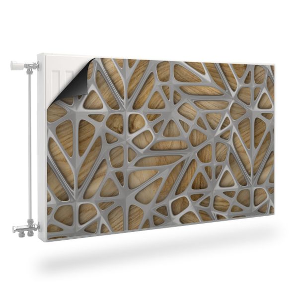 Osłona MAGNETYCZNA Na Grzejnik Abstrakcja Wzór 3D 120cm x 60cm zdjęcie 1