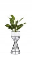 Kwietnik stojak na rośliny kwiaty 46 cm metal LOFT