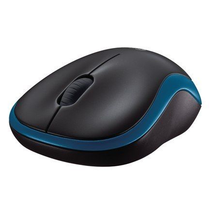 Logitech Mouse M185 Wireless, Blue/ black na Arena.pl