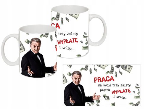 Śmieszne foto KUBEK KUBKI DO PRACY pracownika na Arena.pl