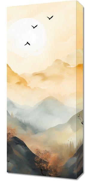 Obraz 30x70cm Zorza Świtania zdjęcie 1