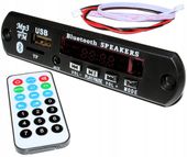 MODUŁ ODTWARZACZ BLUETOOTH MP3 RADIO USB PILOT do wzmacniacza AUX IN