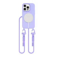 Etui Tech-Protect MagNecklace MagSafe na iPhone 15 Pro - lawendowe